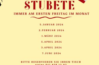 Stubete im Restaurant Platten